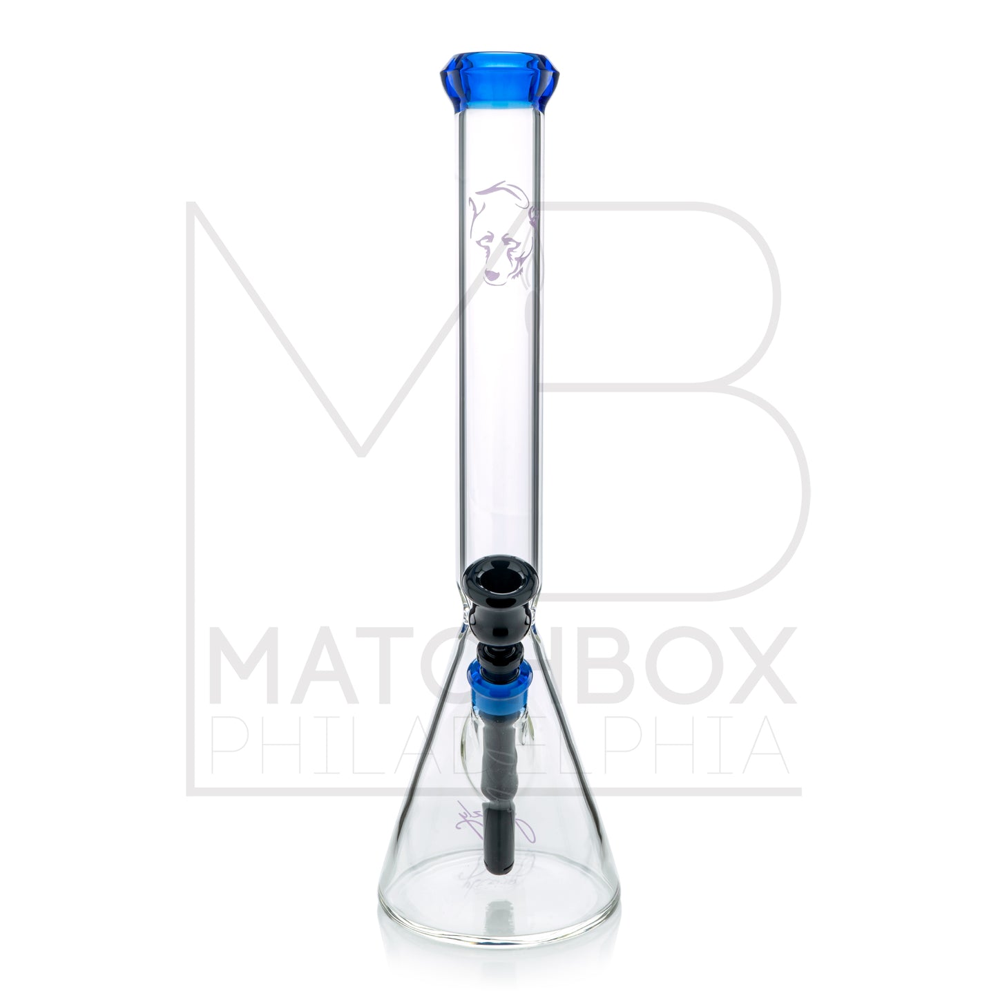 18" 45mm Beaker | Blue