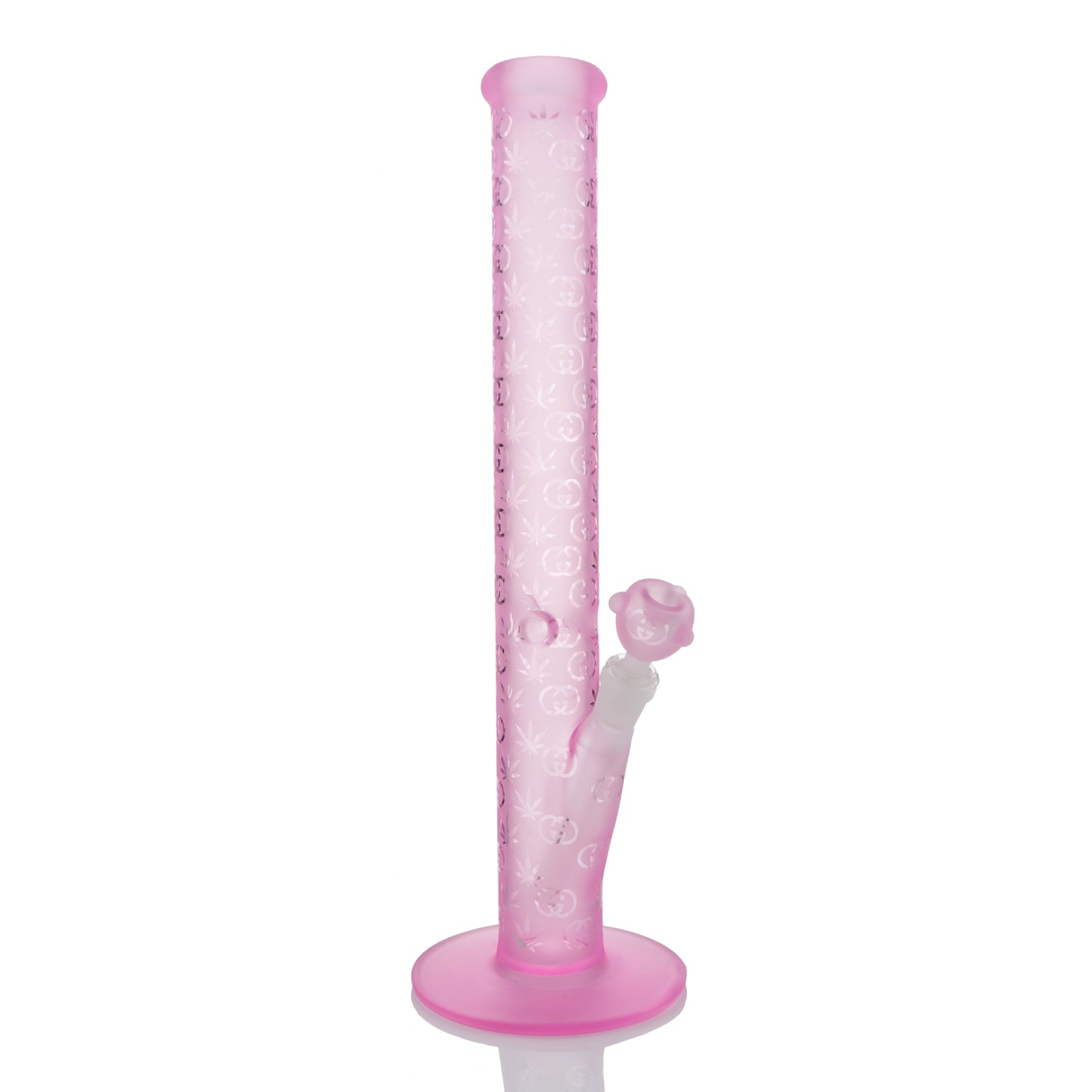 18” GG Print Straight Tube | Pink