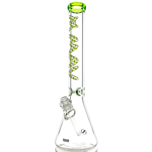 18" 9MM Cali Bear Logo Beaker