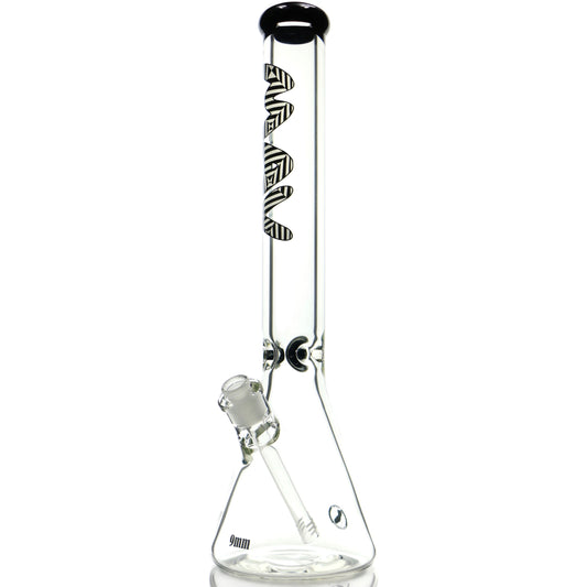 18" 9MM Trippy Logo Beaker