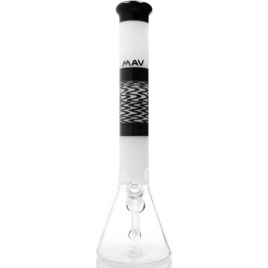 18" WigWag Reversal Beaker | White