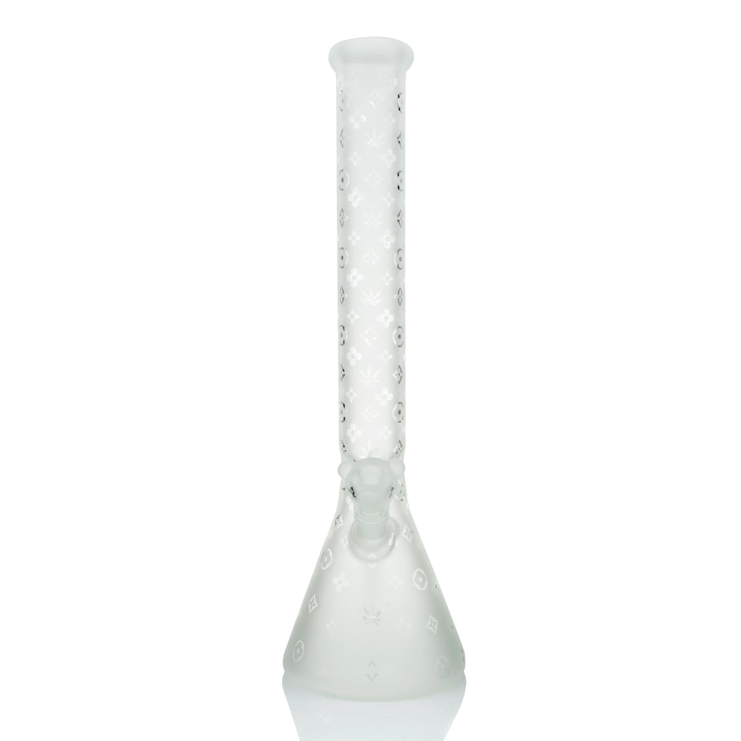 18” LV Print Beaker | Frosted