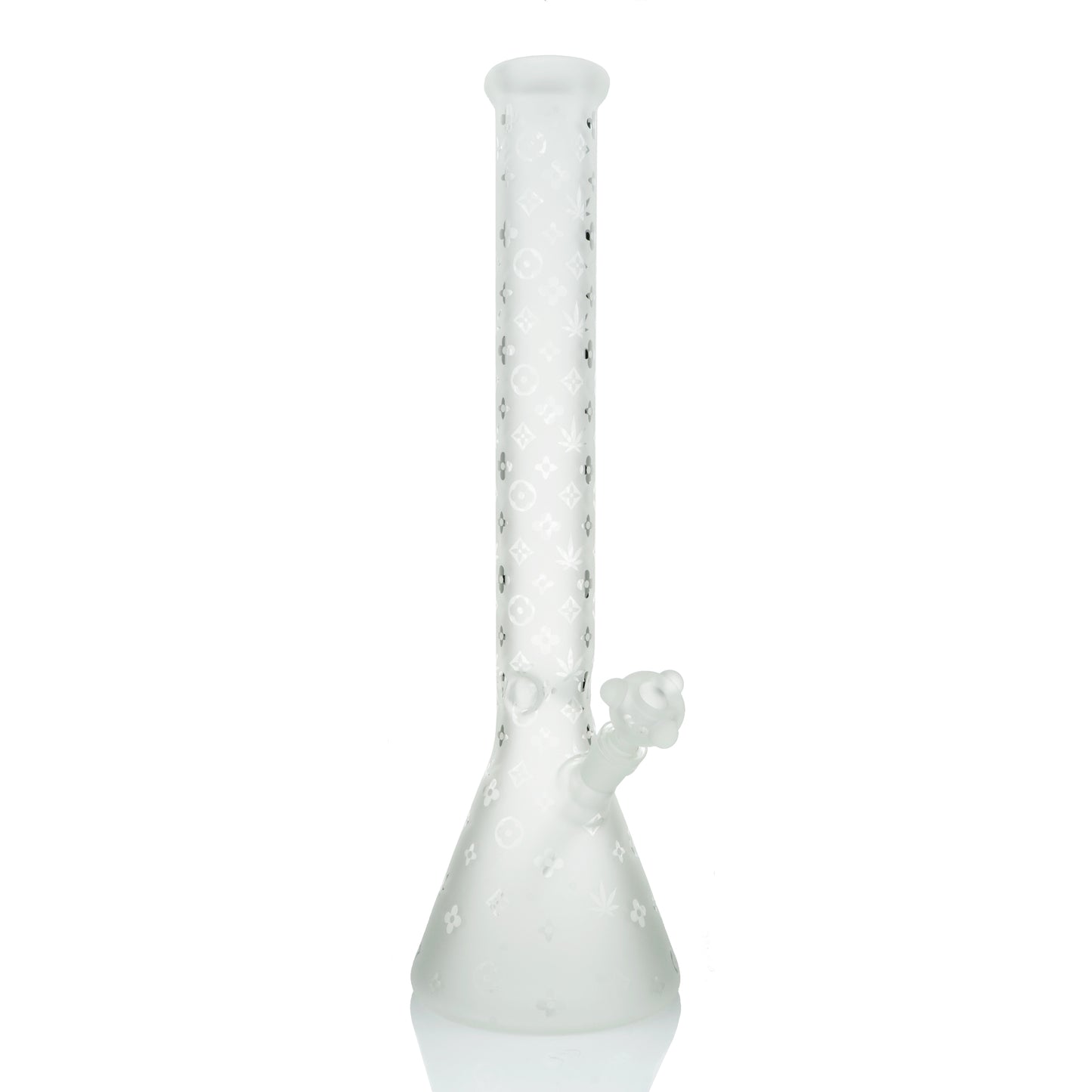 18” LV Print Beaker | Frosted