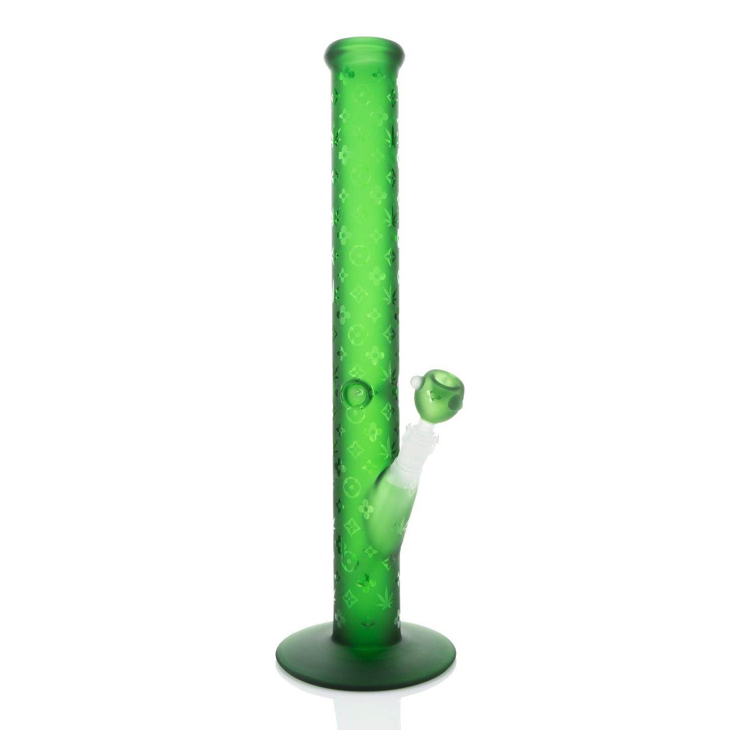 18” LV Print Straight Tube | Green