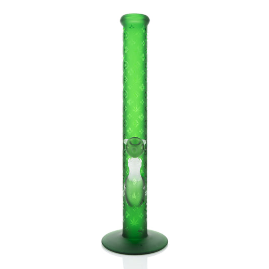 18” LV Print Straight Tube | Green