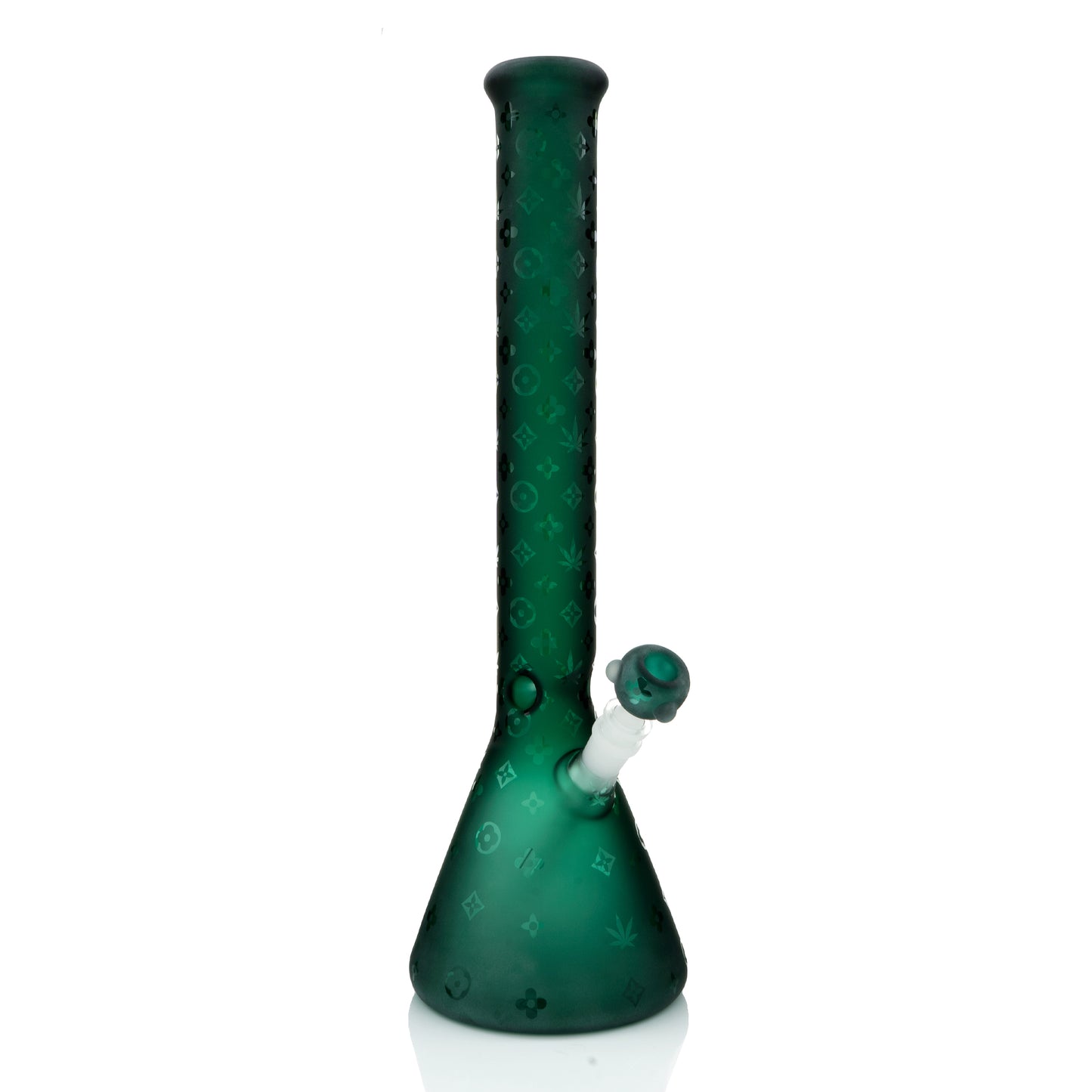 18” LV Print Beaker | Teal