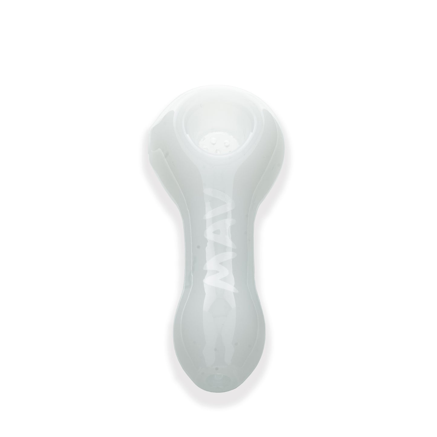 Screened Spoon | White