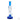 14" Pyramid Coil Beaker | Blue & White