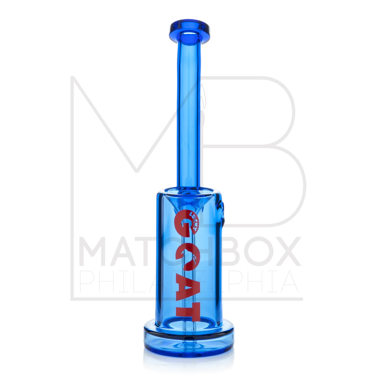 Standing Push Bubbler | Blue