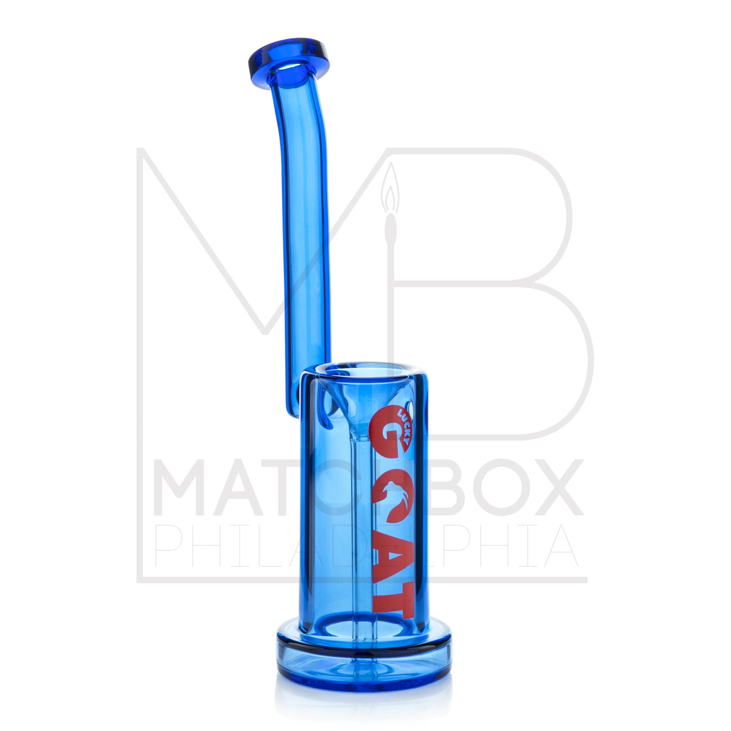 Standing Push Bubbler | Blue