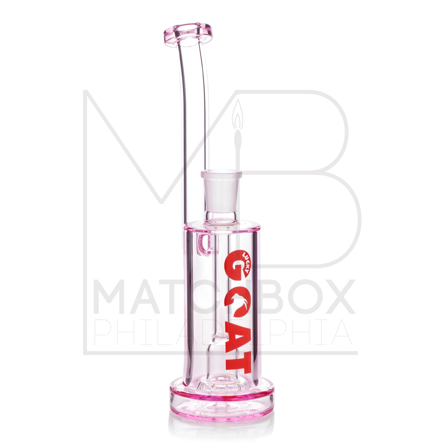 Standing Showerhead Bubbler | Pink