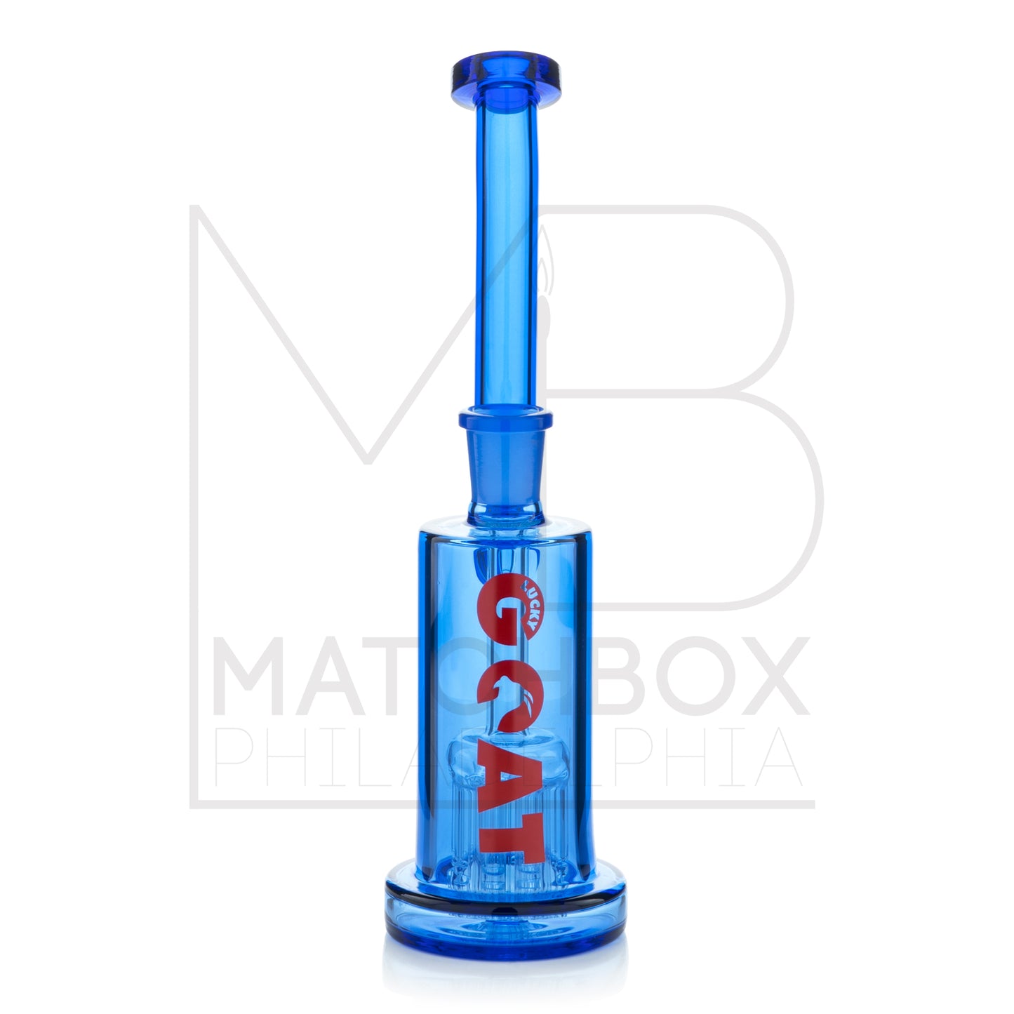 Standing 8-Arm Bubbler | Blue