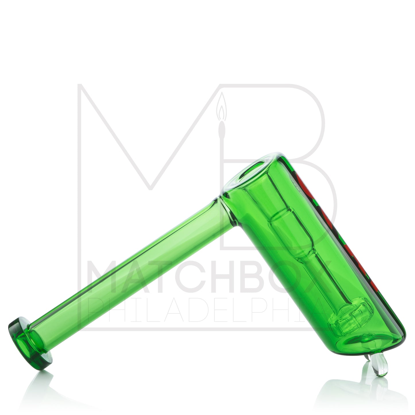 Hammer Ribbon Showerhead Bubbler | Green