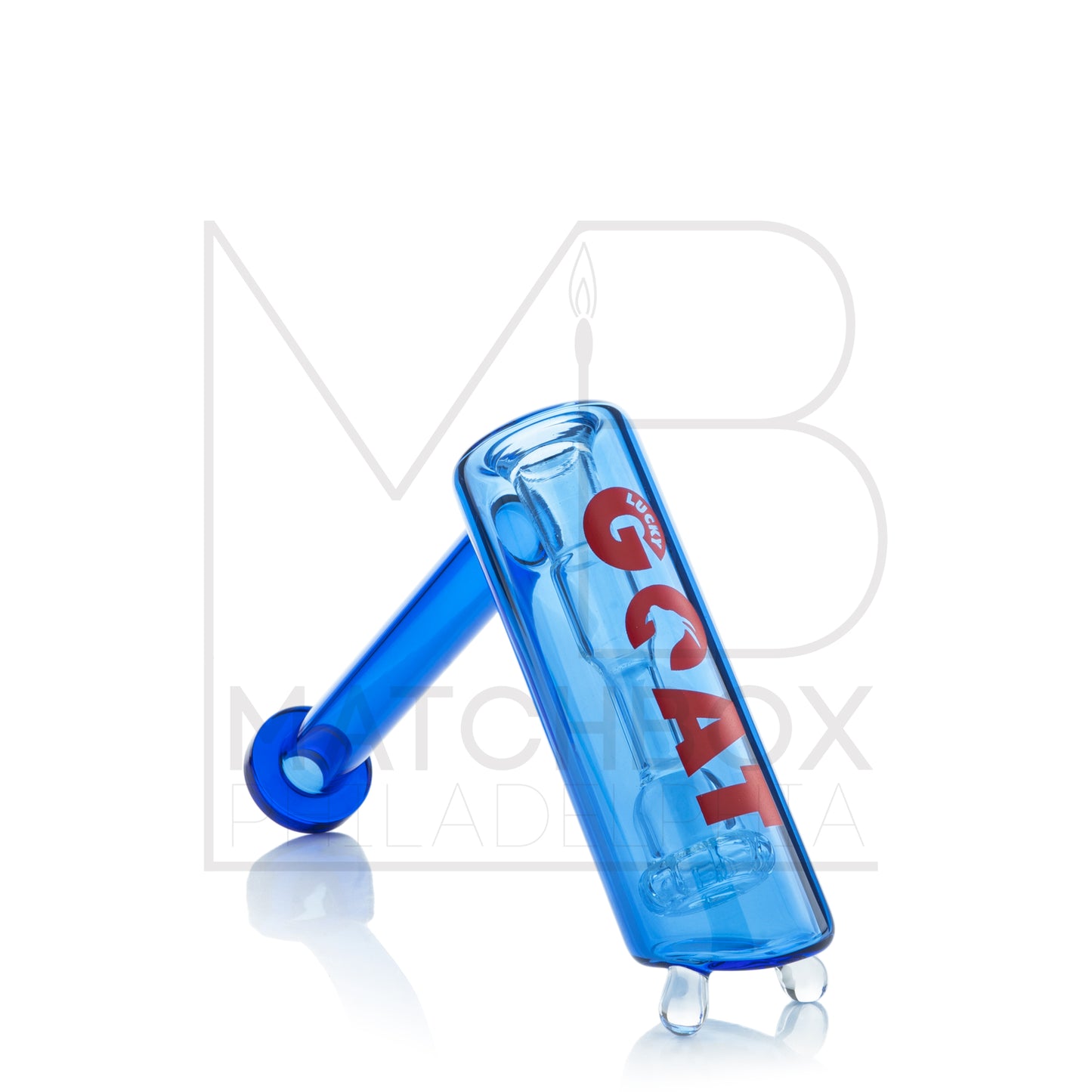 Hammer Showerhead Bubbler | Blue