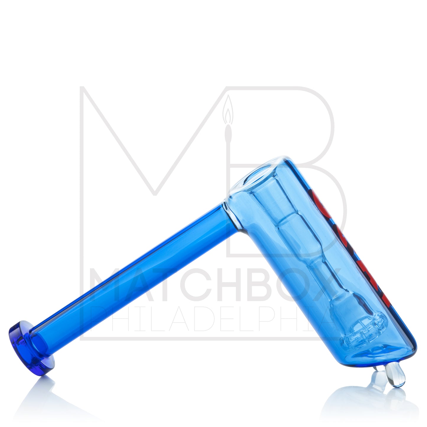 Hammer Showerhead Bubbler | Blue