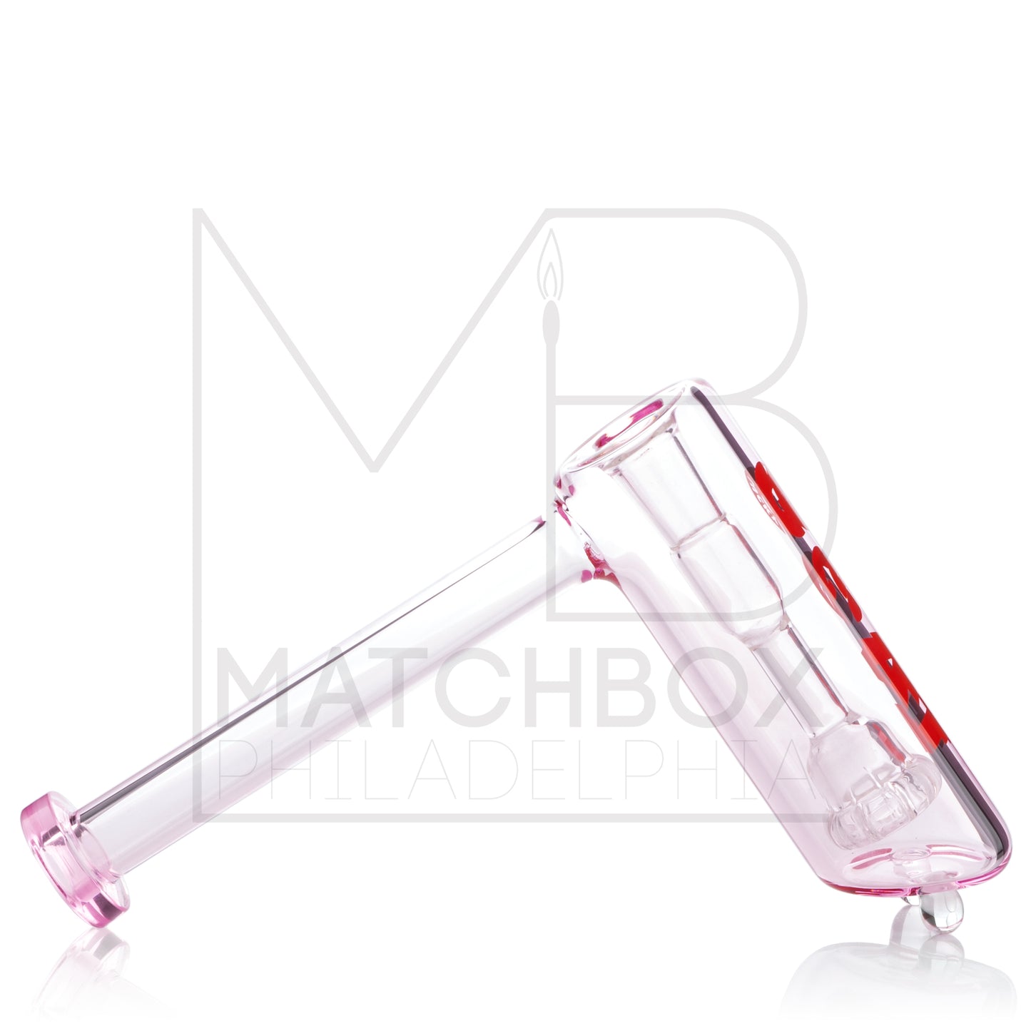 Hammer Showerhead Bubbler | Pink