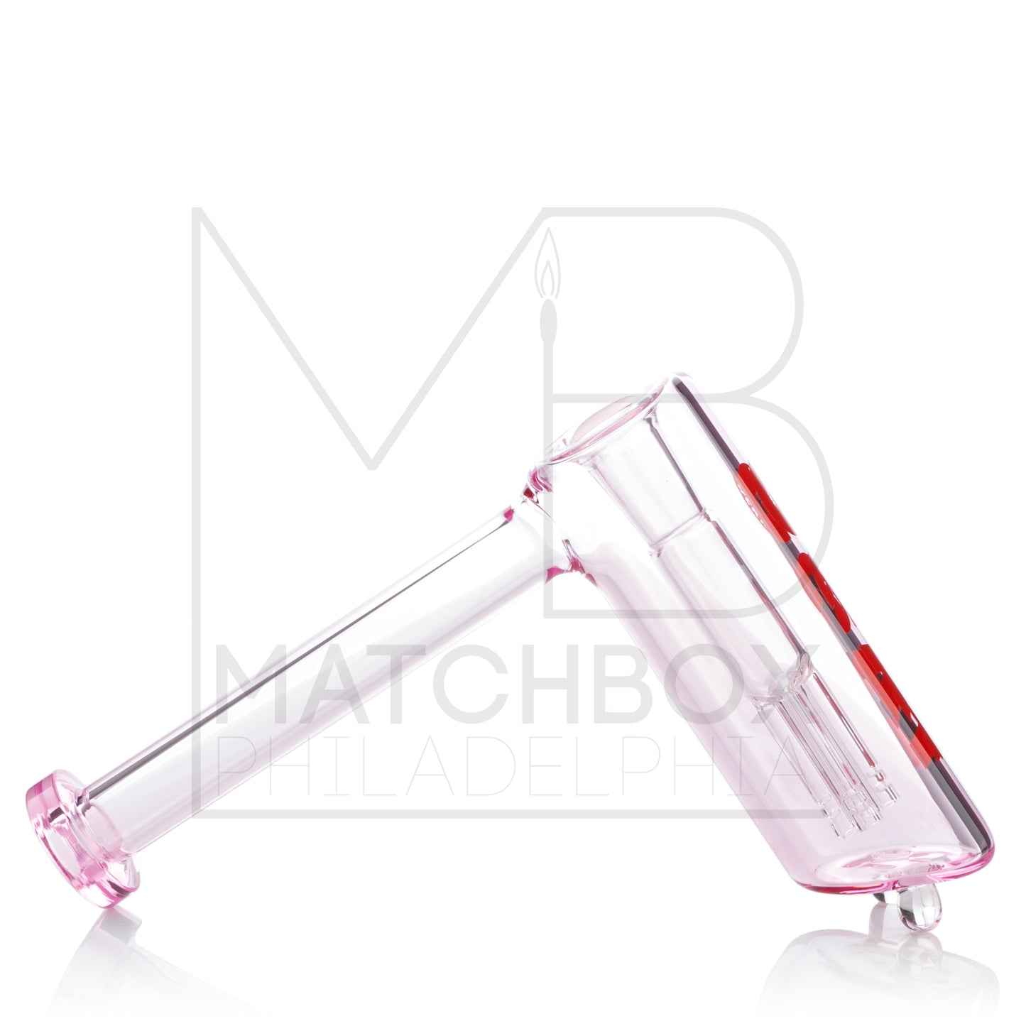 Hammer 4-Arm Bubbler | Pink