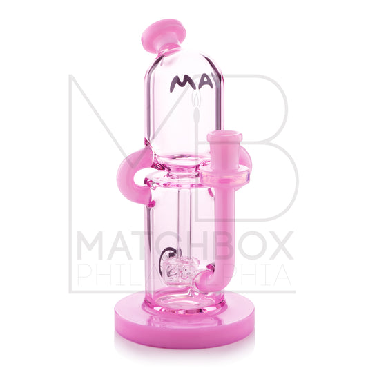 2-Tone Pillbox Recycler | Pink