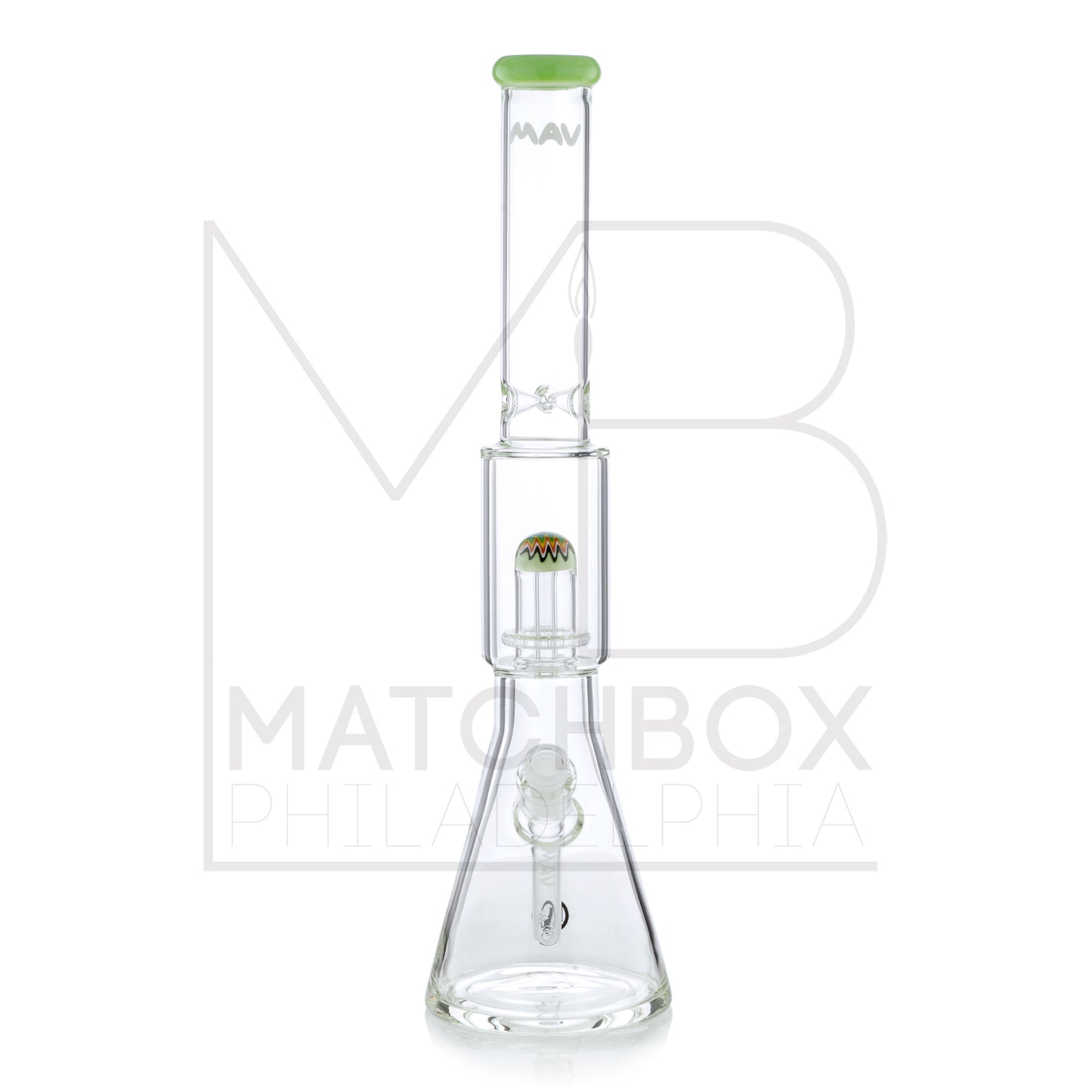 18" UFO Color Lip Beaker | Slime