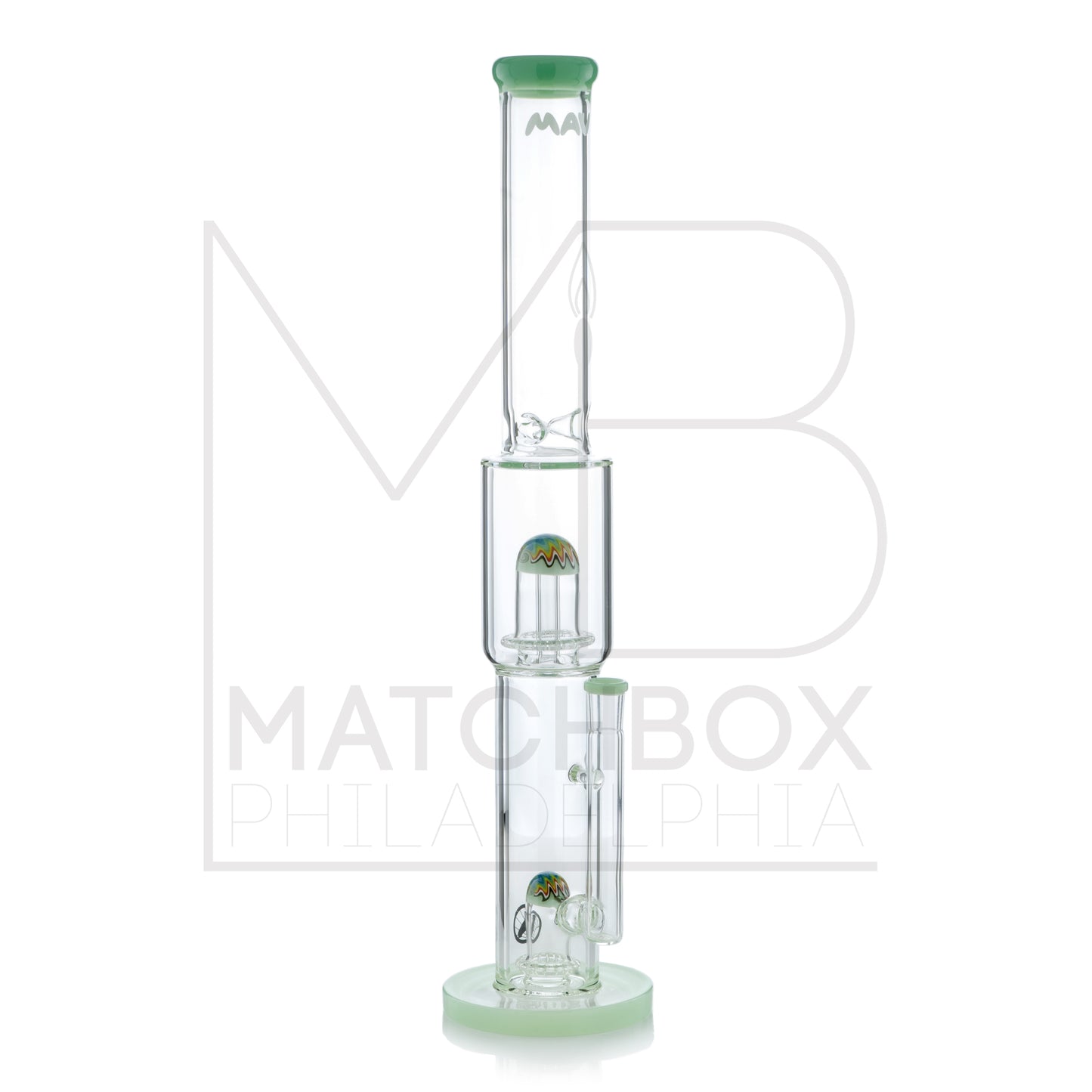 18" Double UFO Tube | Seafoam