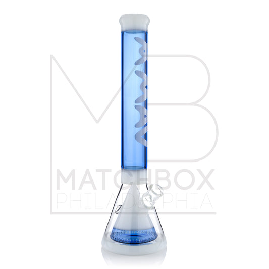 18" Blue/White Manhattan Beaker