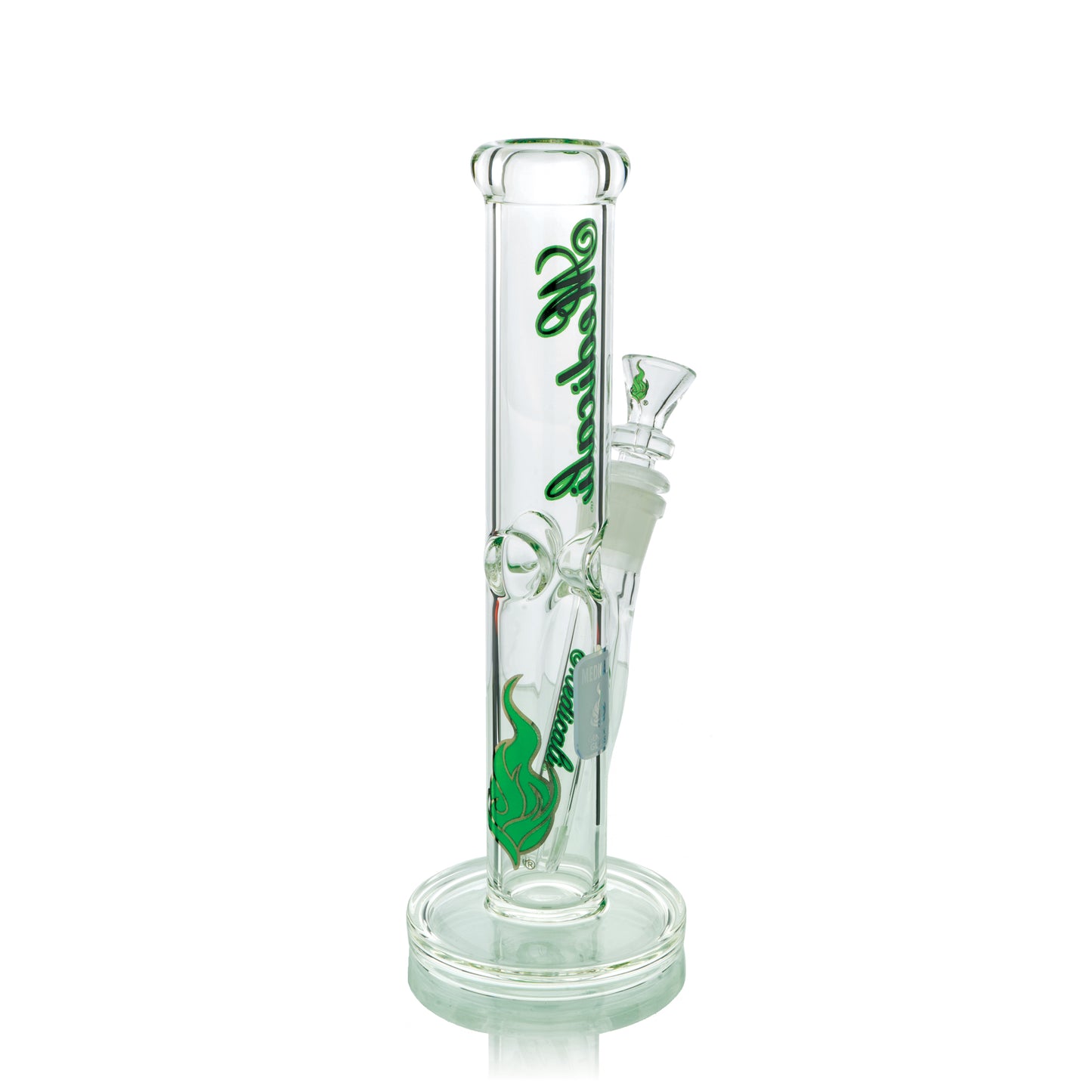 10" Mini Straight Tube | Green #2