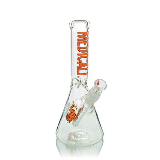 10" Mini Beaker | Orange