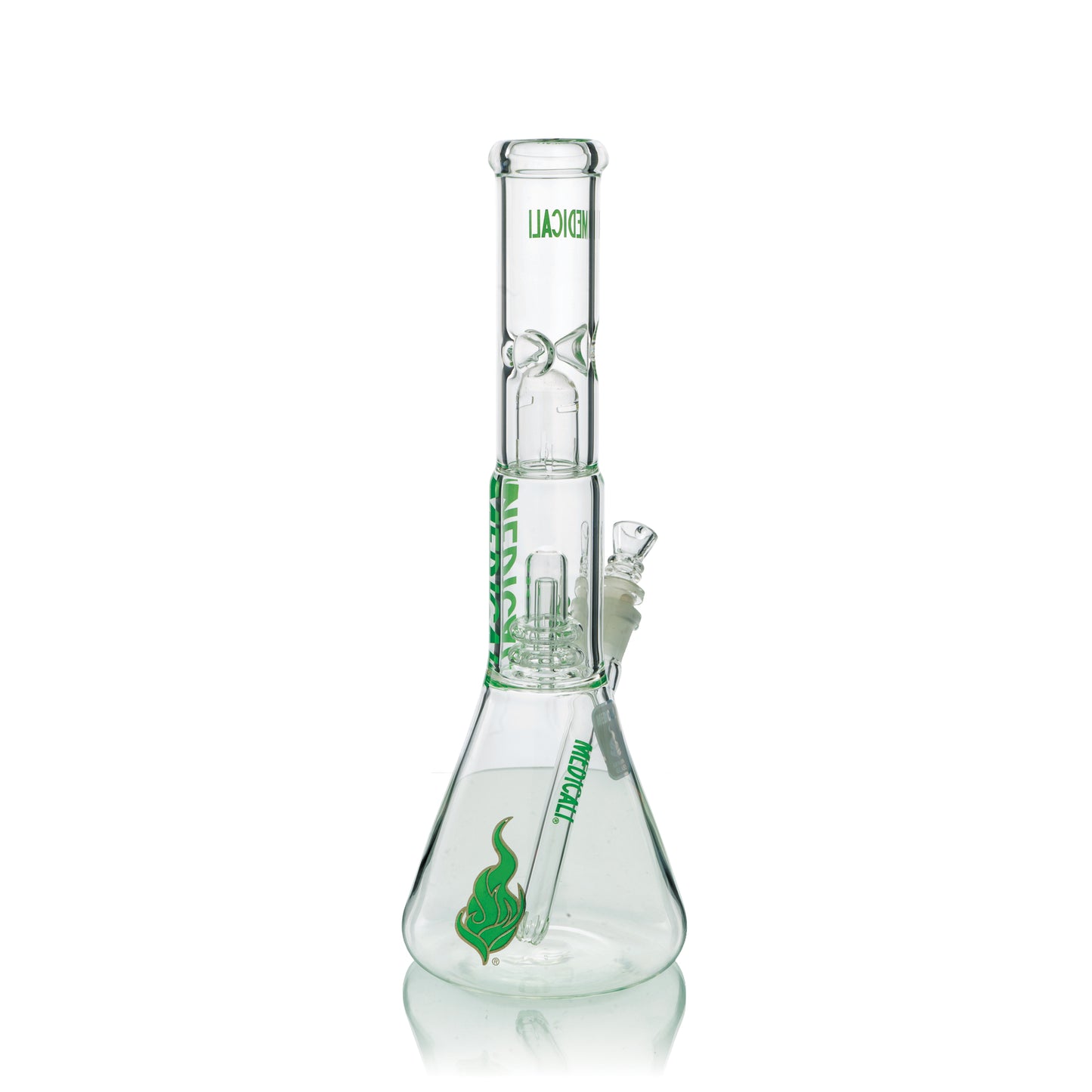 14" UFO Perc Beaker | Green