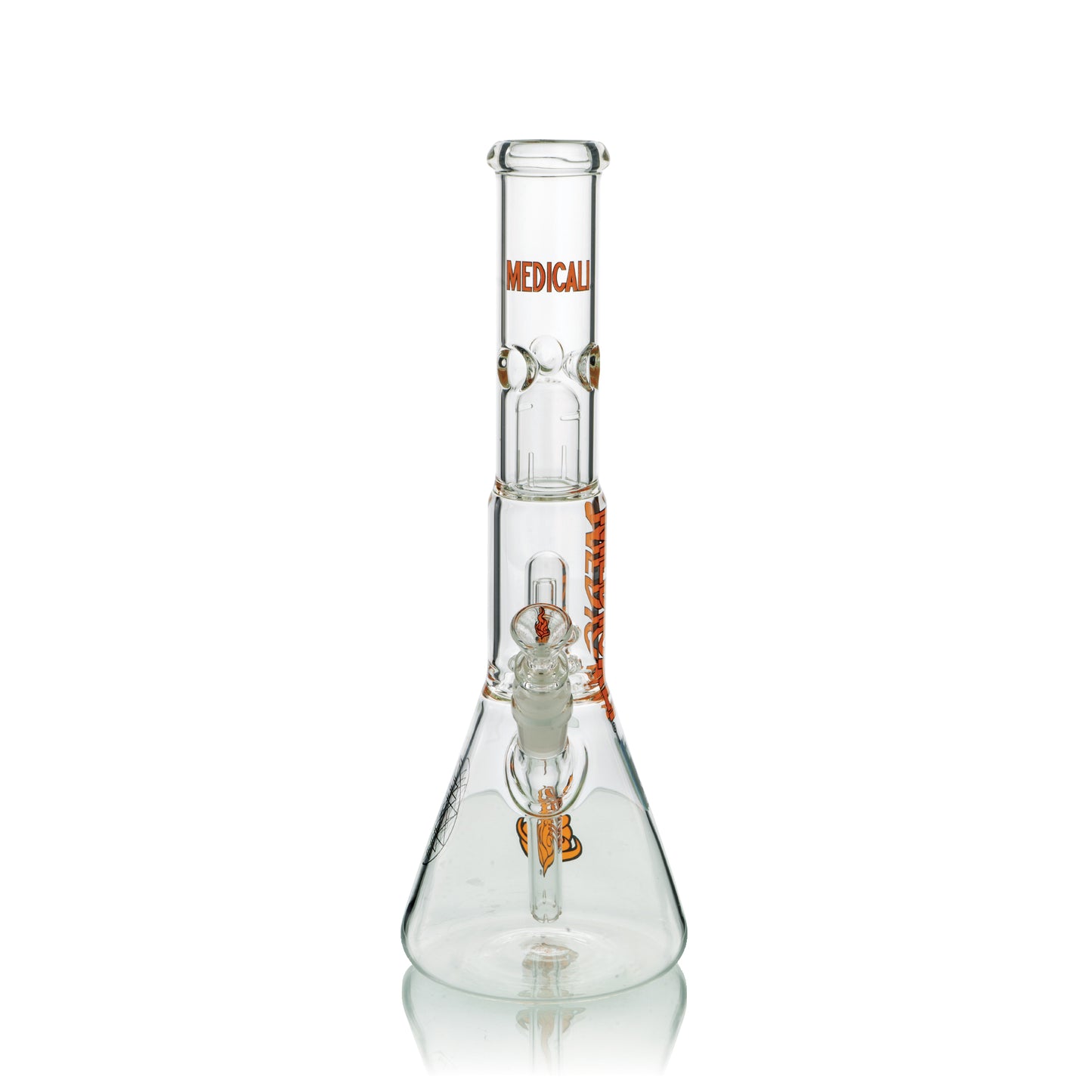 14" UFO Perc Beaker | Orange