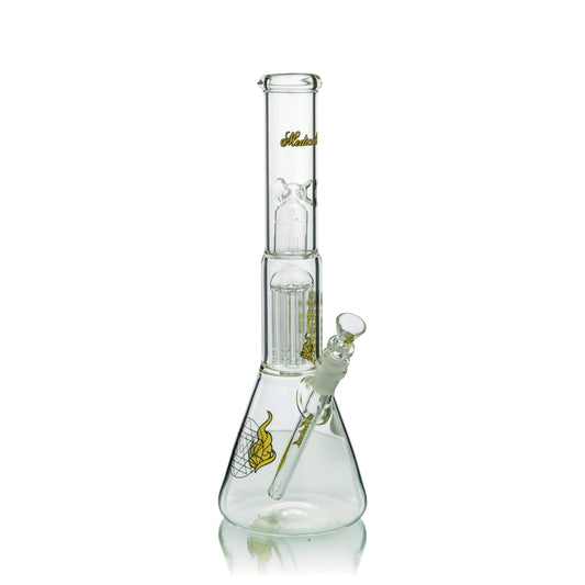 14" Tree Perc Beaker | Yellow