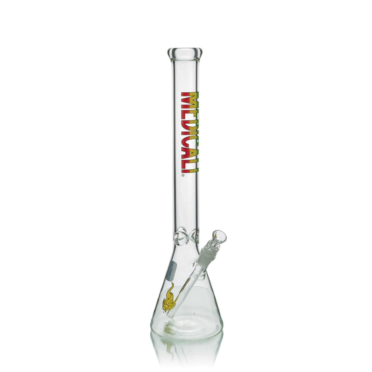 18" Block Label 45x5 Beaker | Rasta