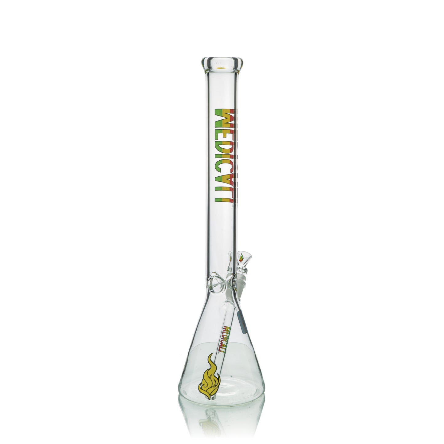 18" Block Label 45x5 Beaker | Rasta