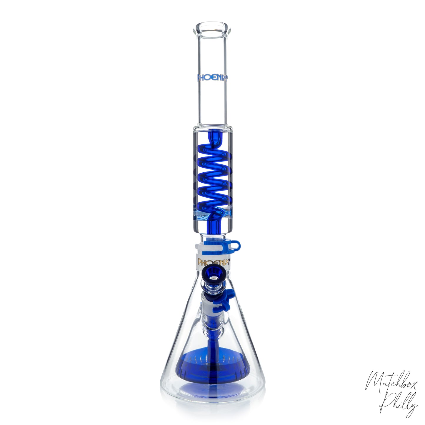 Pyramid Beaker Coil | Blue