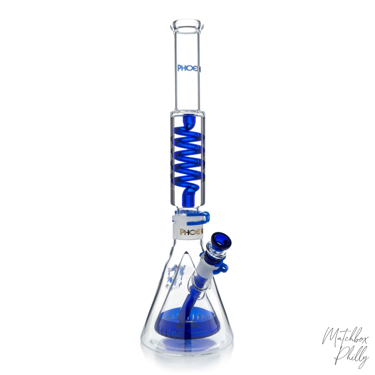 Pyramid Beaker Coil | Blue