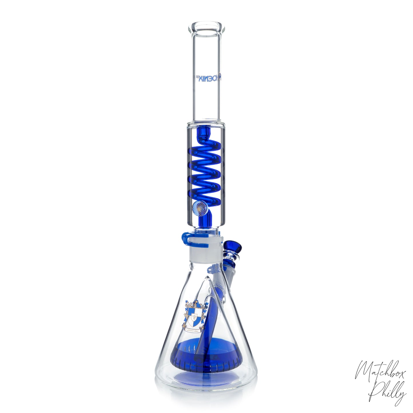 Pyramid Beaker Coil | Blue