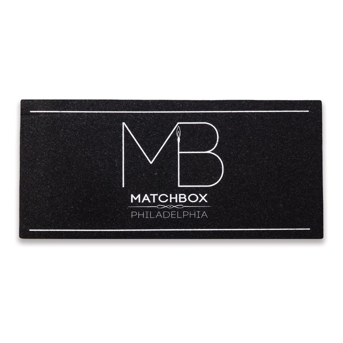 Matchbox Signature Mat | White (X-Large)