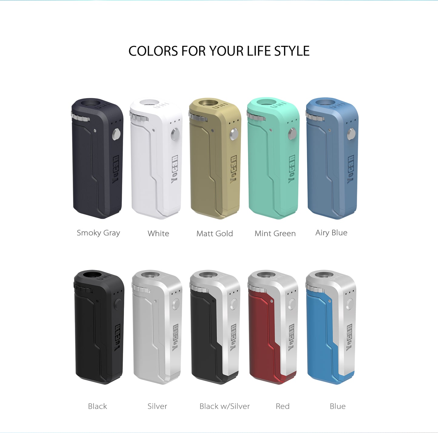 Uni Battery | Blue & Silver