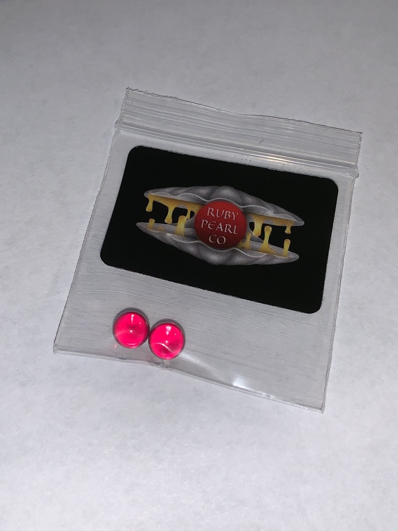 Ruby Terp Pearls - (6MM)